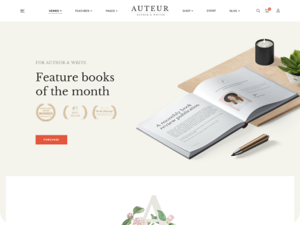 Files and materials delivered on completion of author website design