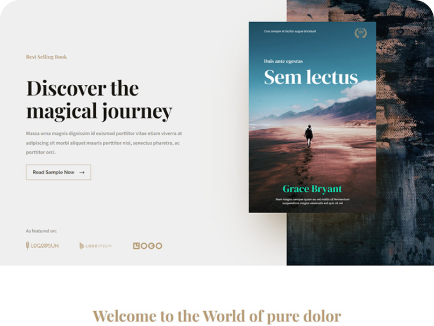 Single-book website at Winfrey Publishing