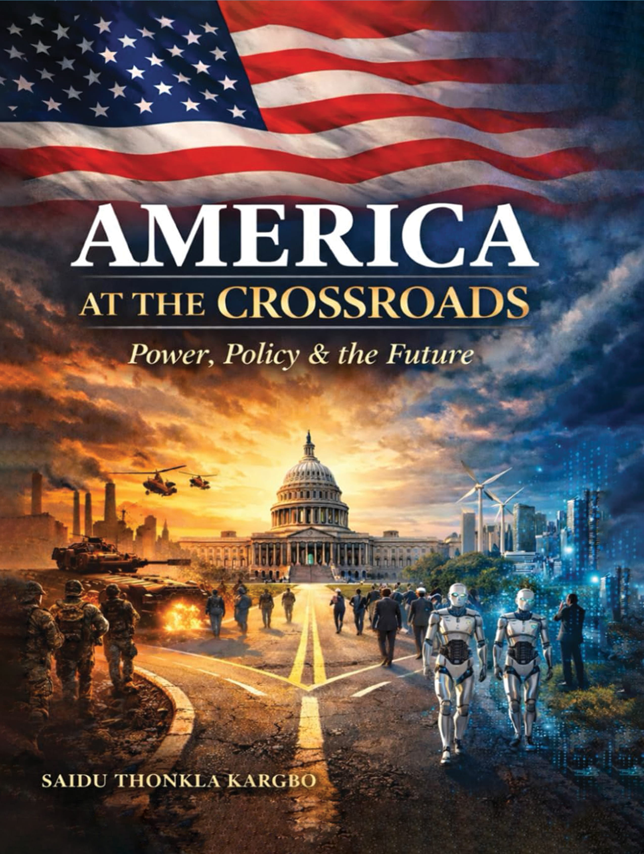 Cover of America at the Crossroads by Saidu Thonkla Kargbo