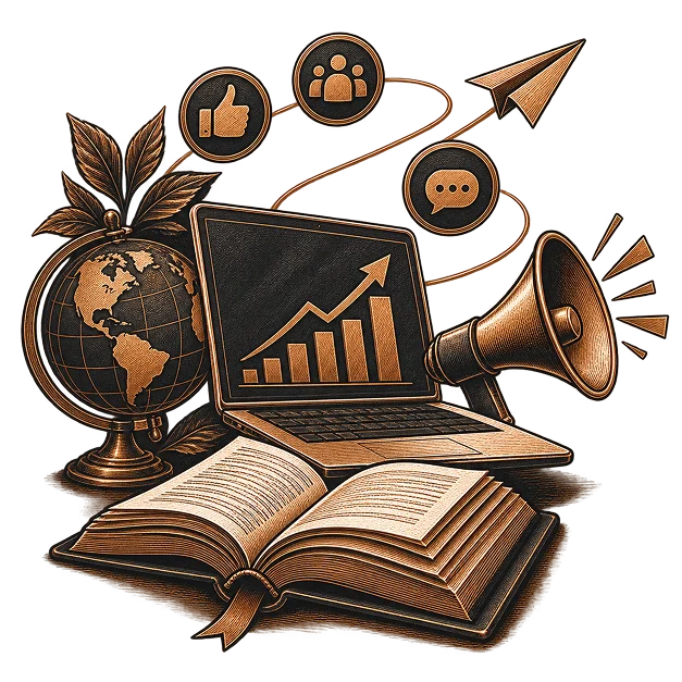 Illustration representing post-publishing