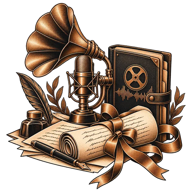 Illustration representing Audible publishing