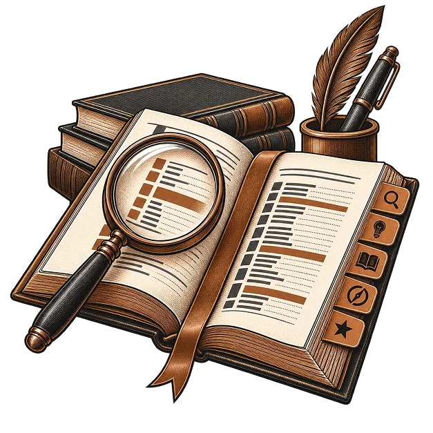 Illustration representing indexing